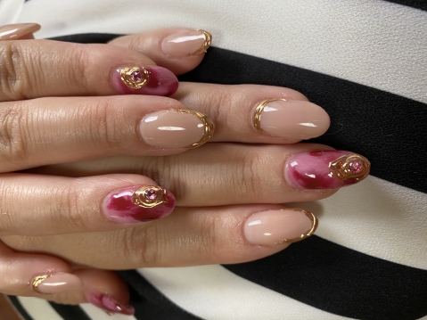 ワンカラー デザイン系 Nail Link ネイルリンク あなたとネイリストが繋がるマッチングサービス